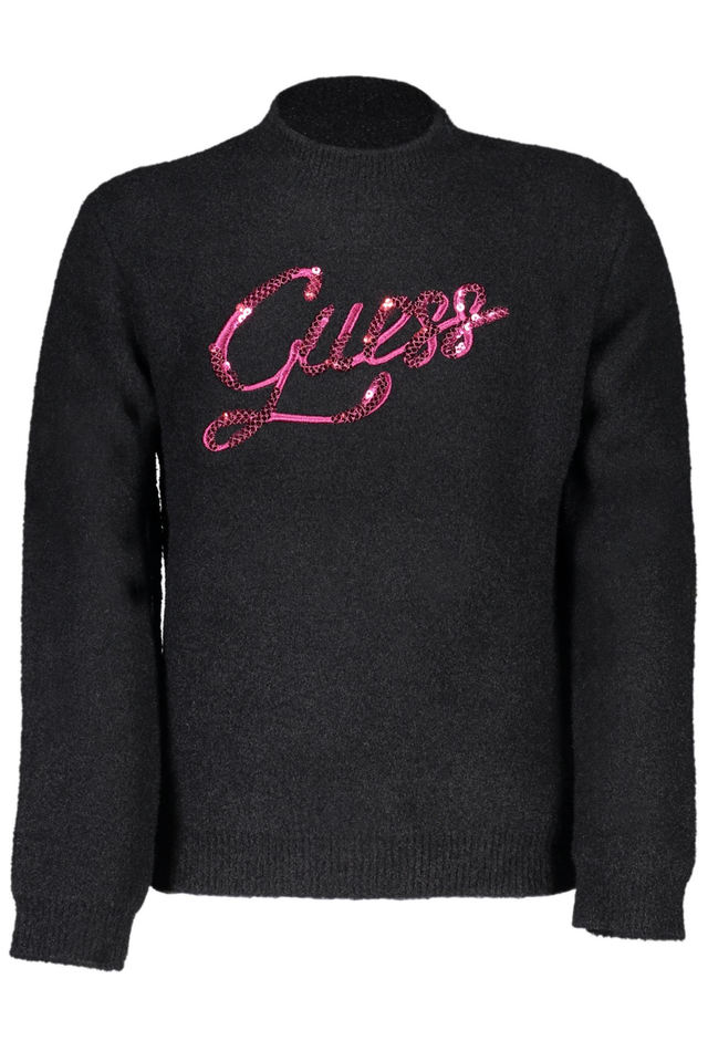 GUESS JEANS MAGLIONE BAMBINA NERO