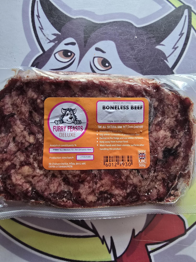 Boneless Beef 500g Flat Pack
