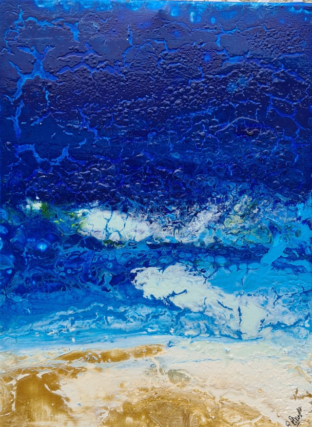 Eau O37 - 30x40cm