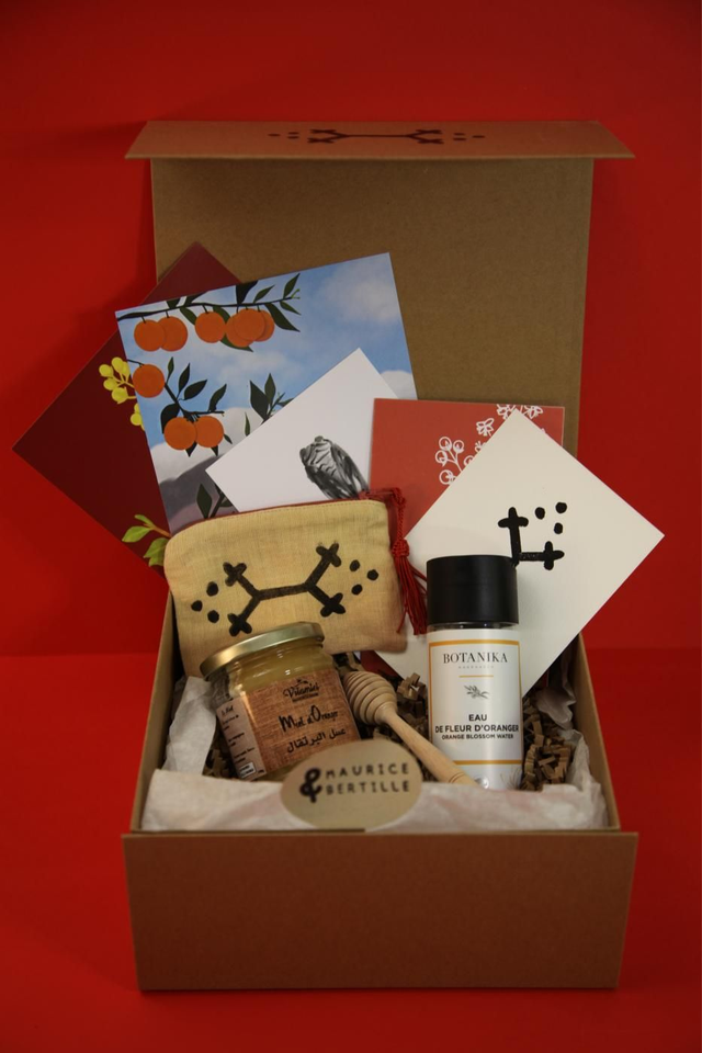 Coffret HENNÉ avec porte-monnaie - TIGMI