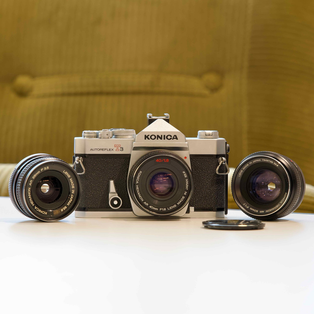 Konica Autoflex T3 ink. 3 Objektive