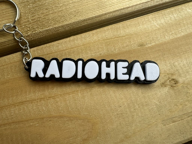 Radiohead Keychain