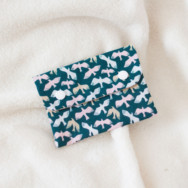 Pochette à savon Oiseaux
