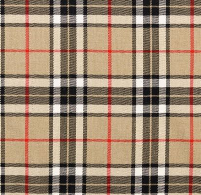 Tartan - Camel. 144cm Wide. 