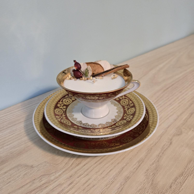 Bougie tasse - Cachemire &amp; Soie