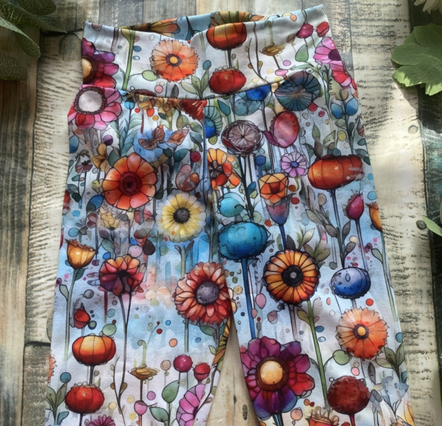 Wildflowers Leggings 3-6m