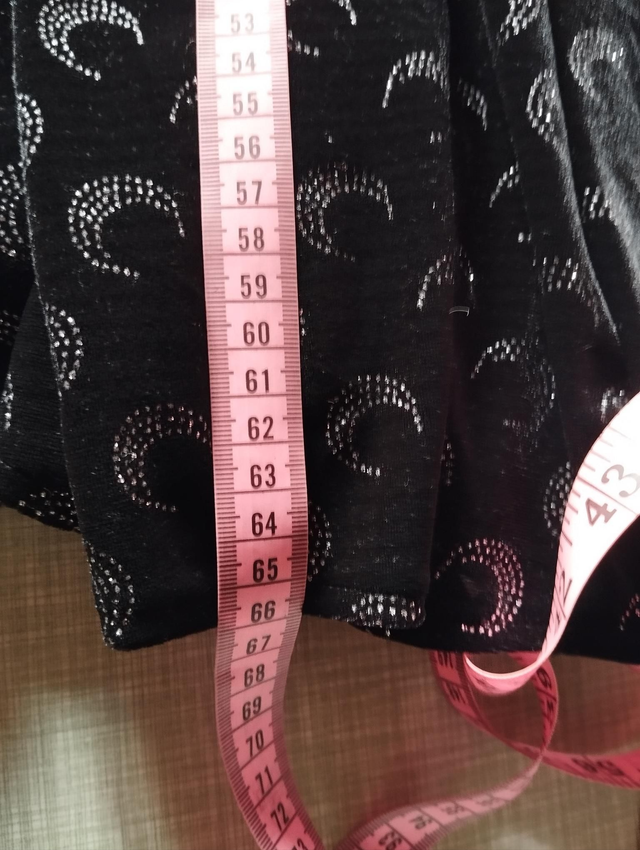 Robe Collectif Trixie Glitter Moon Velvet Black T46/48