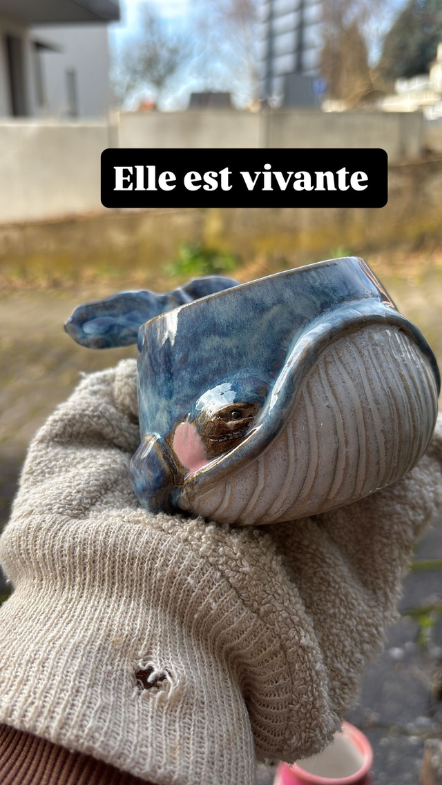 Tasse Baleine Bleue 250ml