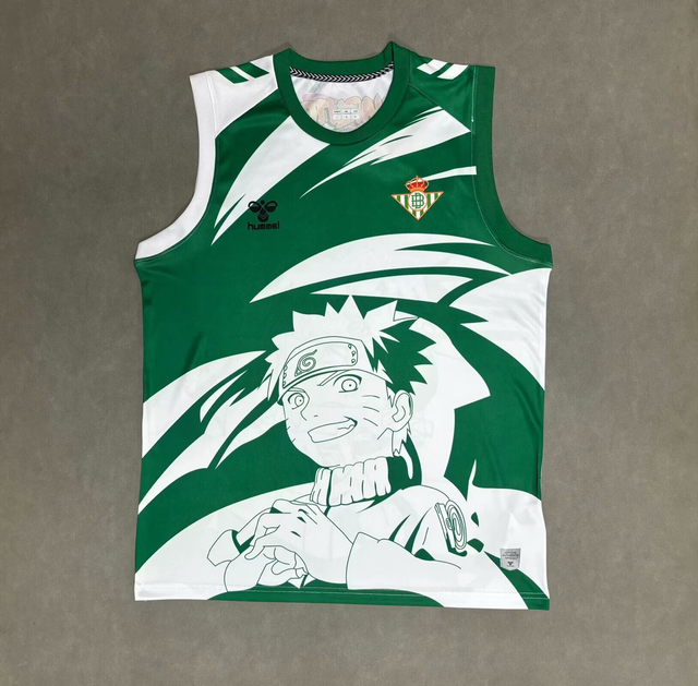 Camiseta Tirantes Betis- Edición Especial Versión NARUTO Fan - 25-26
