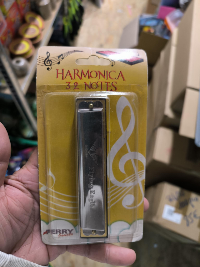 HARMONICA METAL 32 NOTES