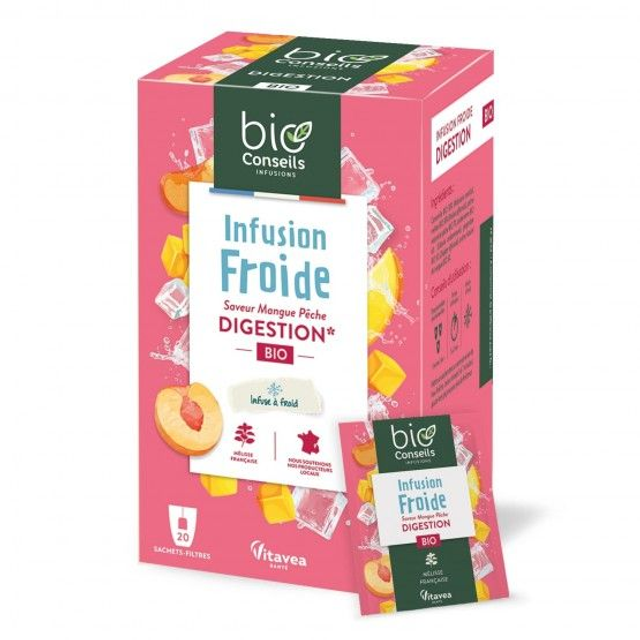 Infusion froide Bio – Détox, Boost et Digestion (Vitavea / Bio Conseils)