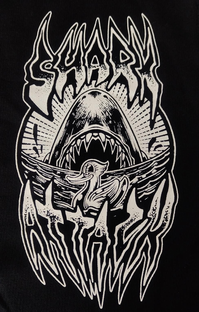 Bermuda Men en Coton bio &quot;Sharkattack !&quot;