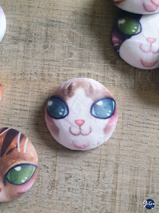 Badge squish - Ragdoll