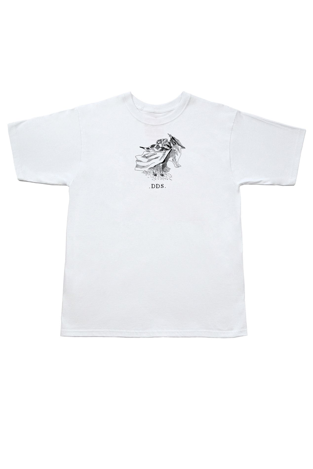 Dents de Scie® Geoffrey le bouc Tee-shirt Blanc
