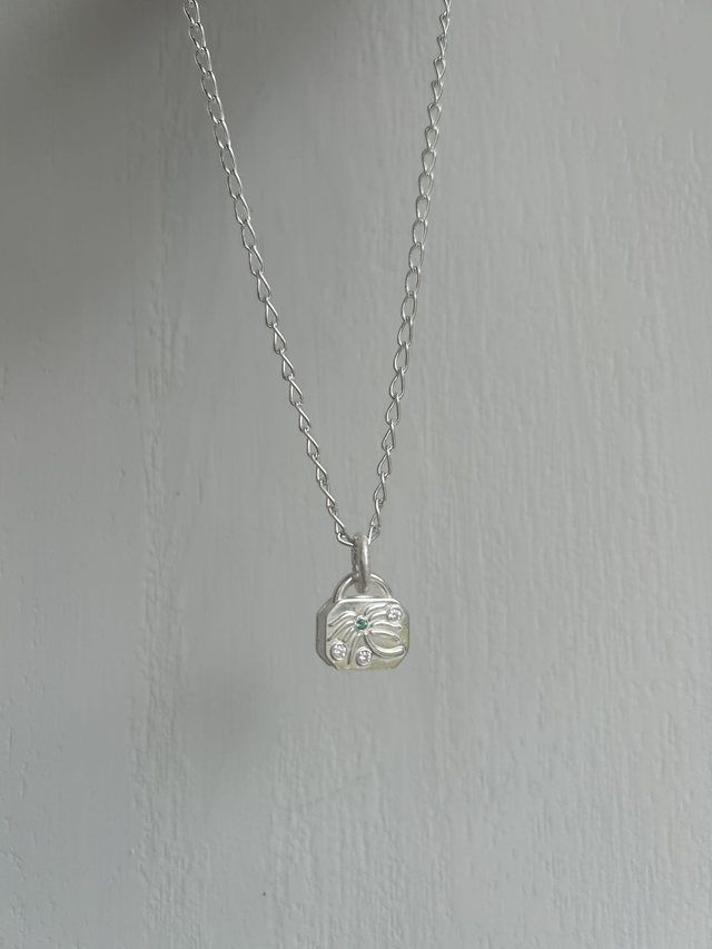 Palm Pendant Silver