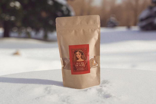 Sucre de Noël - mélange de sucre de canne et d'épices 200g