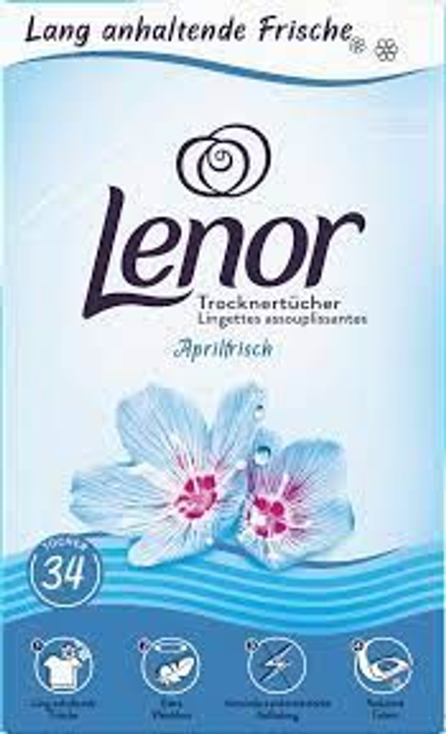 Lenor Fogli Profumati Freschezza di Primavera 34pz