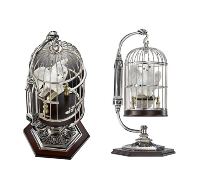 Hedwige miniature en cage - Harry potter