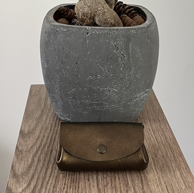 Porte-monnaie en cuir