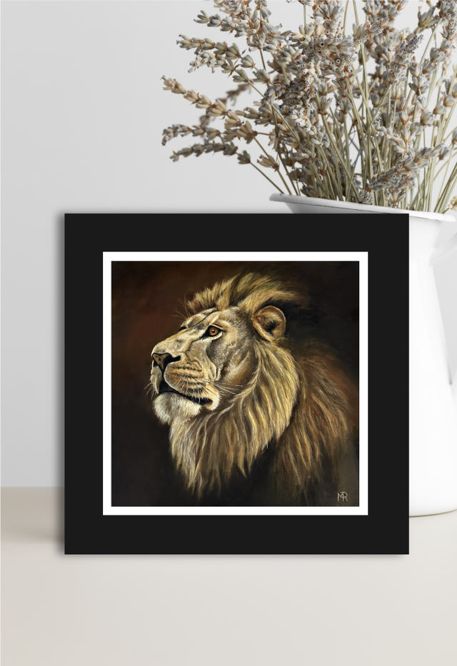 Fearless Heart Giclée Print Mounted 