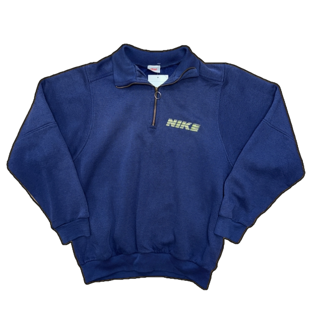 Vintage 1980&#039;s Nike 1/4 Zip - M