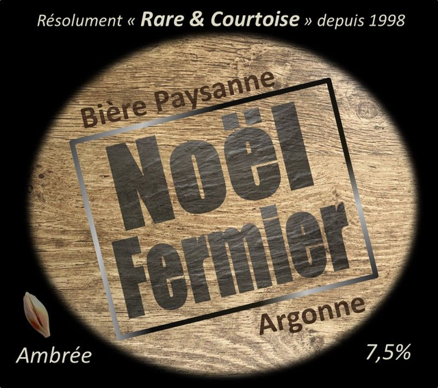 Bière  "Noël Fermier" 