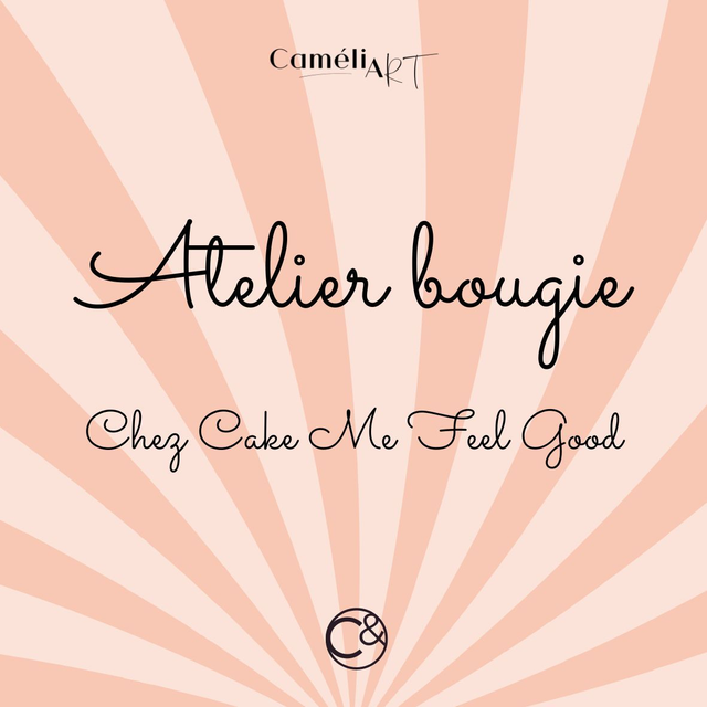 Atelier initiation bougie chez Cake Me Feel Good - 20 février à 18h30