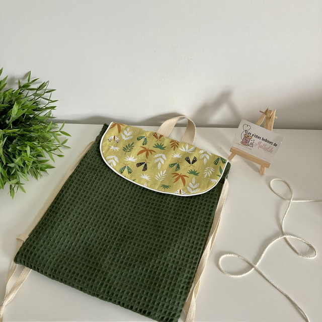 Sac à dos | Papillons verts