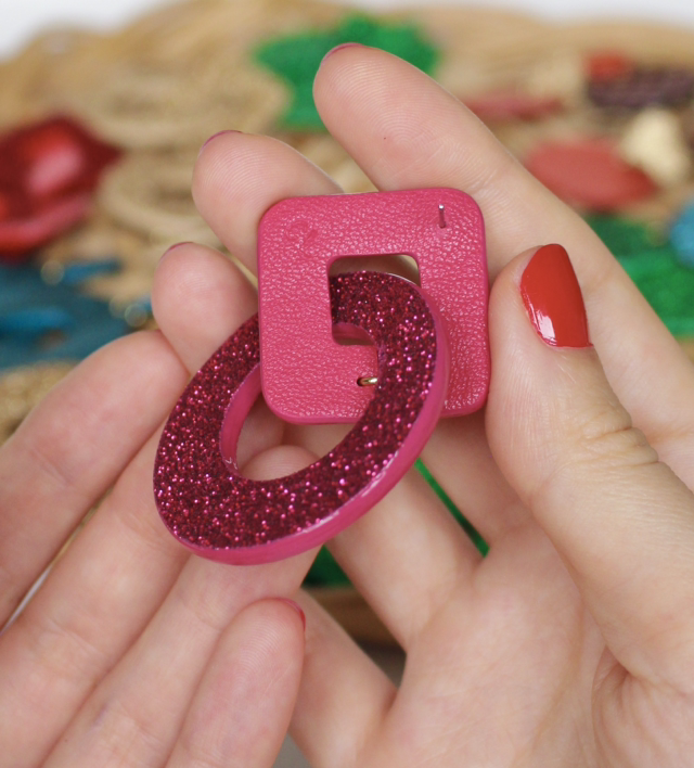 Alix • rose pailleté