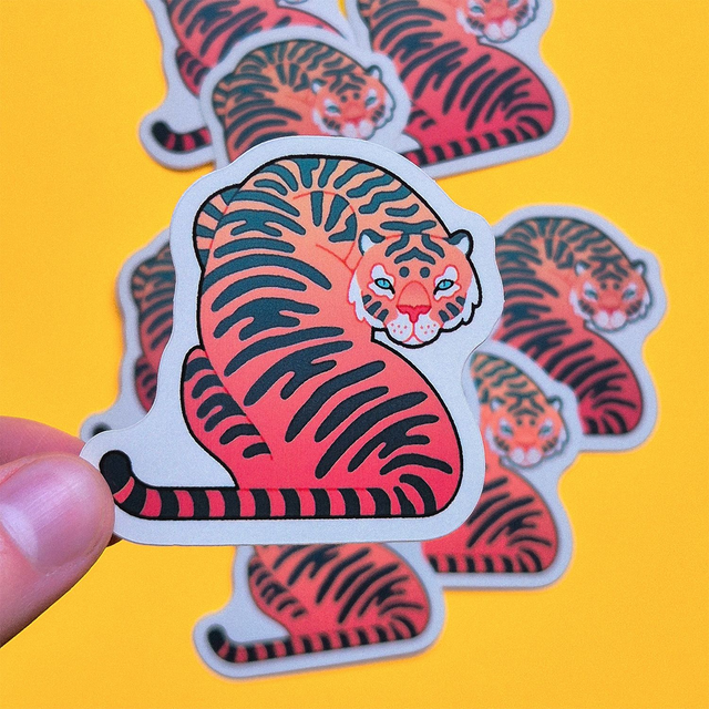 Tigre - sticker 