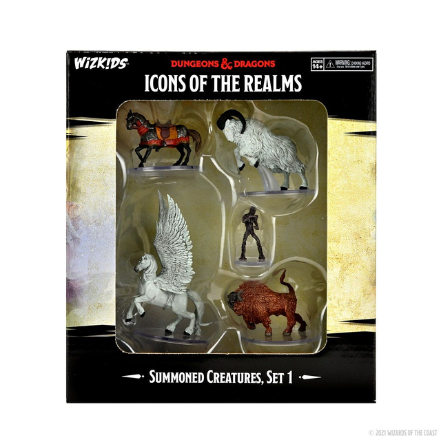 Dungeons &amp; Dragons: Summoned Creatures Set 1 Premium Miniatures