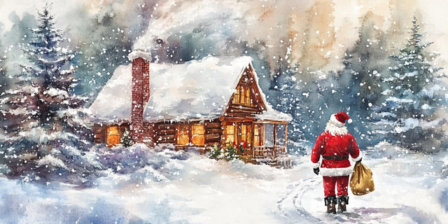 Mug Noël “Cabane du Père Noël”