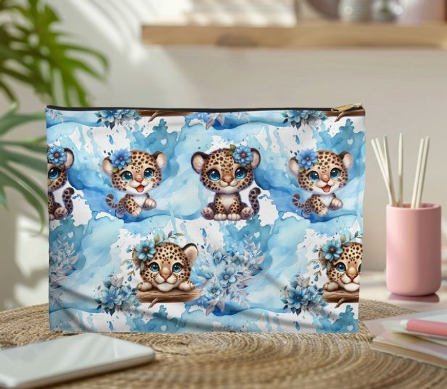 Pochette/trousse Leopard 