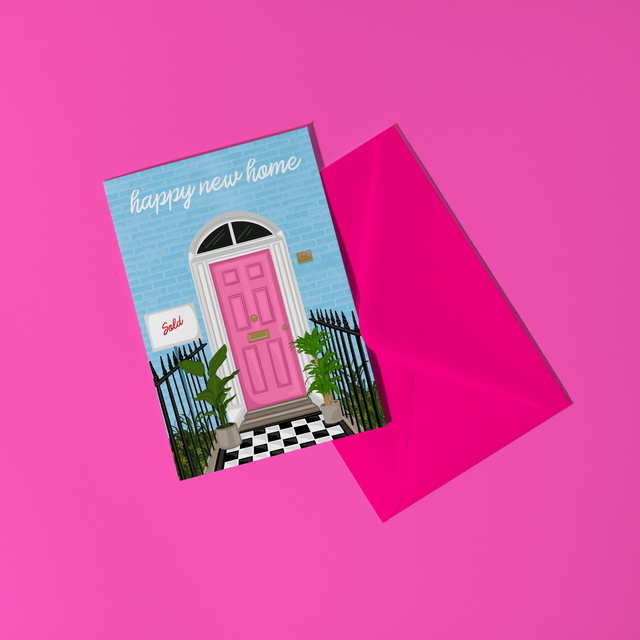 Happy New Home - Congratulations Moving Card 