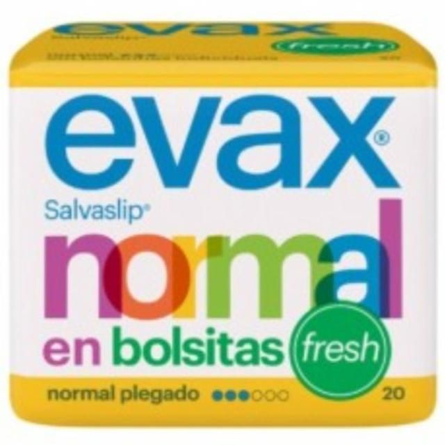 Evax Normal Fresh Pantyliners Small Bags 20 Units