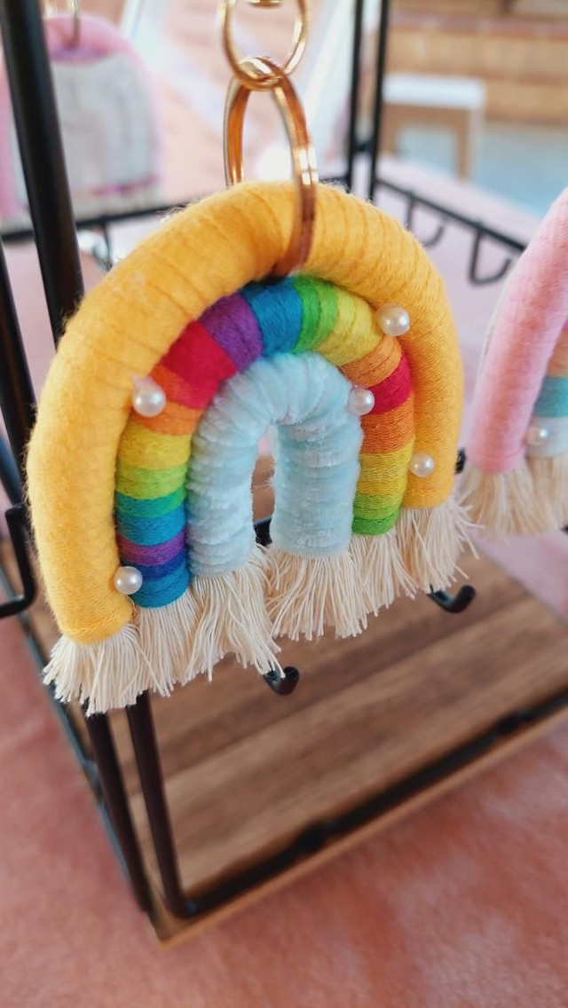 BAG CHARM ARC-EN-CIEL