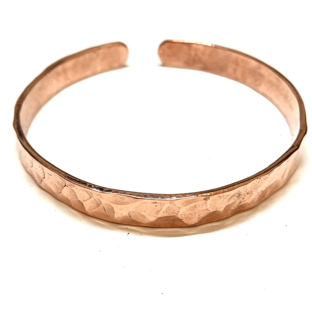 Bracelet jonc Cuivre martelé 