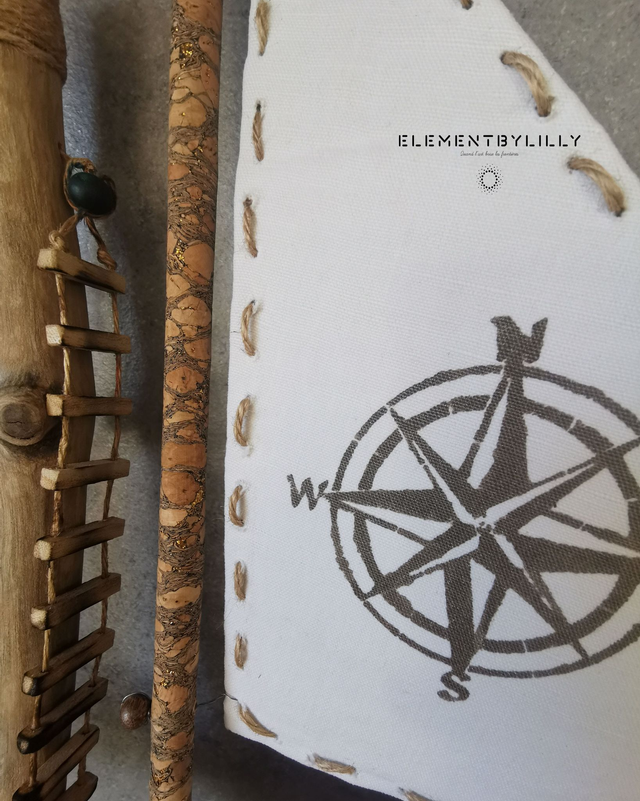 Navire en bois flotté