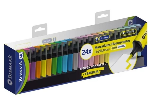 Subrayadores 24 unidades