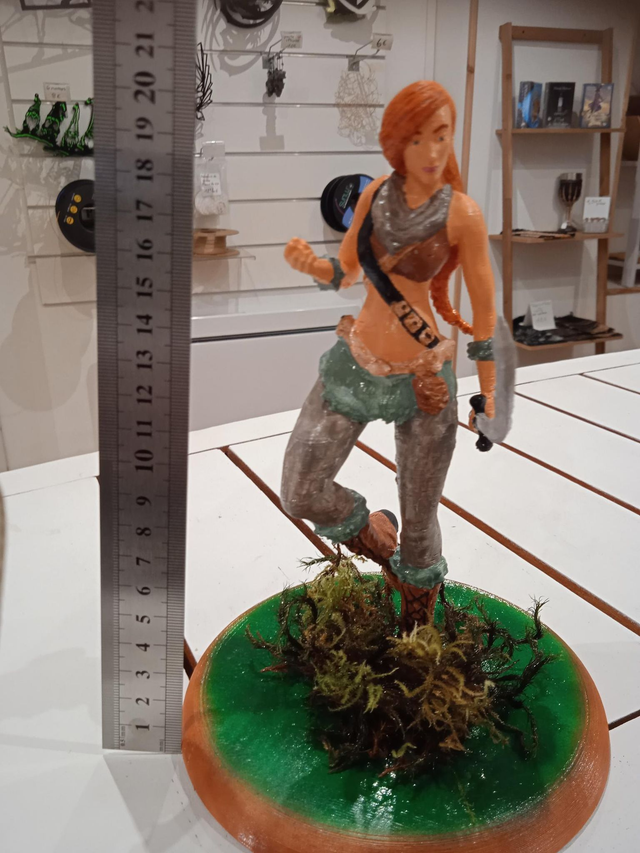 FIGURINE ELFE GUERRIERE 