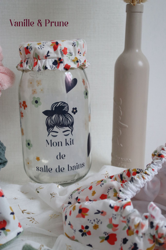 Kit Beauté zéro déchet printanier et son bocal déco assorti offert !