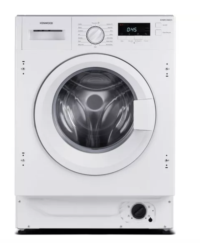 KENWOOD KIW814W23 Integrated 8 kg 1400 Spin Washing Machine