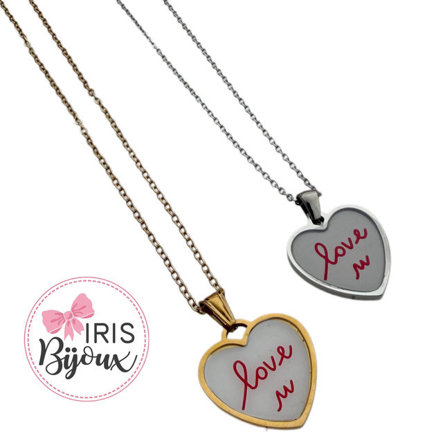 Collana girocollo Love U