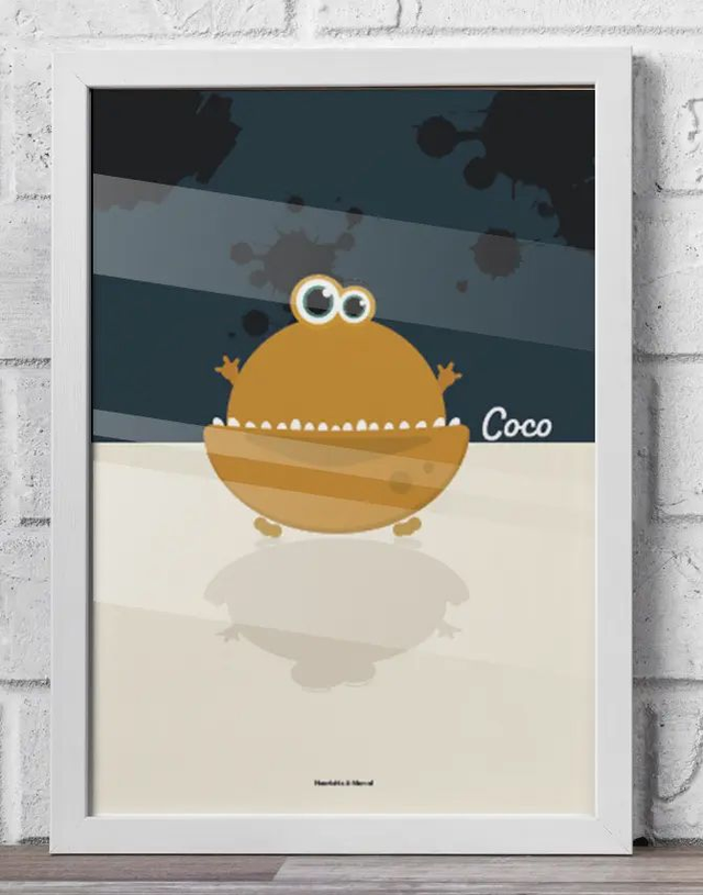 06 - Affiche enfant monstre