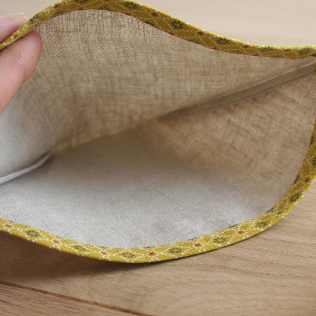 Filtre à café en lin bio / Jardin japonais