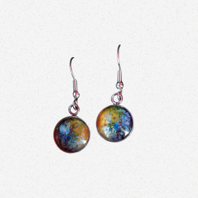 Handpainted Drop Earrings