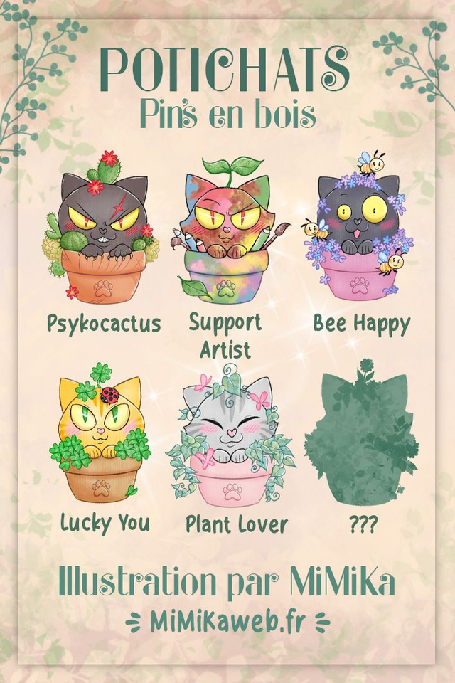Pin's Potichat mystère