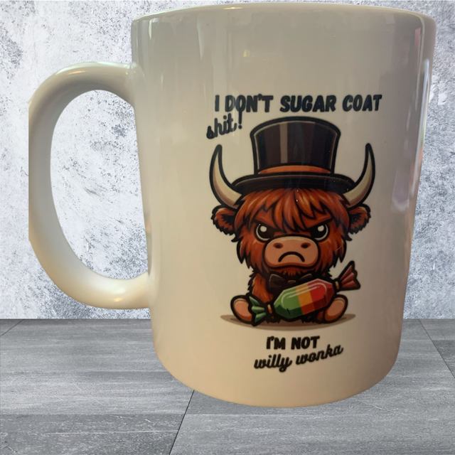 11oz Mug - I Don't Sugarcoat Shit