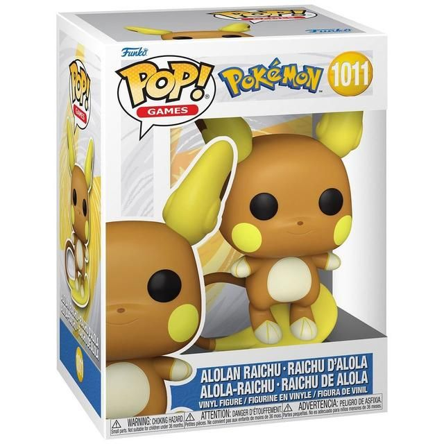 Funko Raichu Alola Pokémon POP! Games 1011