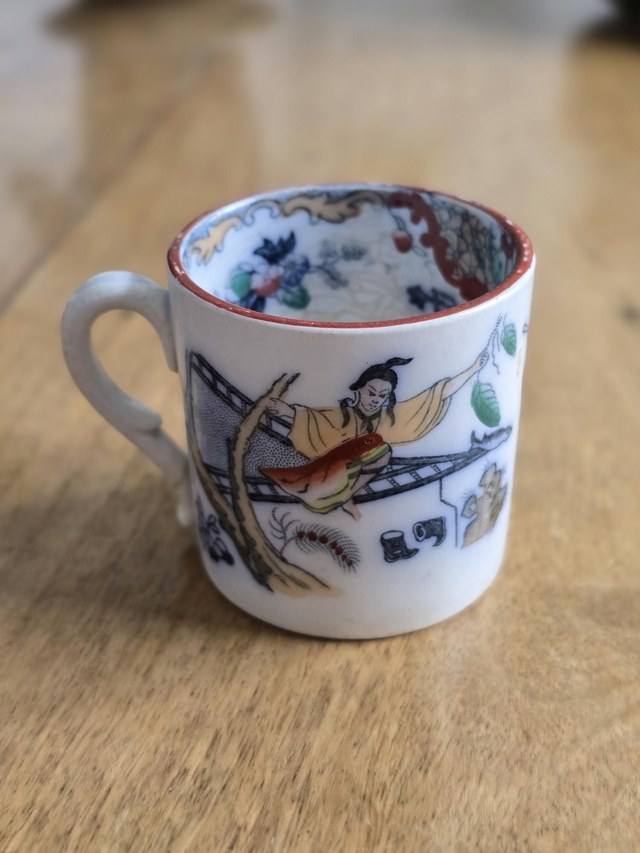 Tasse à café Digoin Sarreguemines 